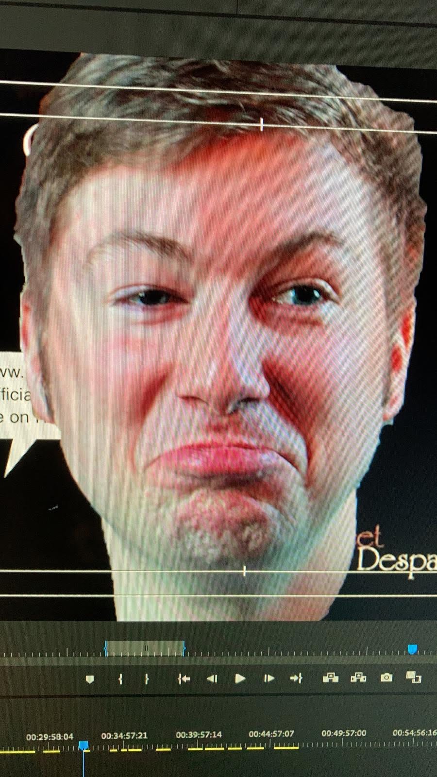 Chris Miller in a still from the December (Back To) music video